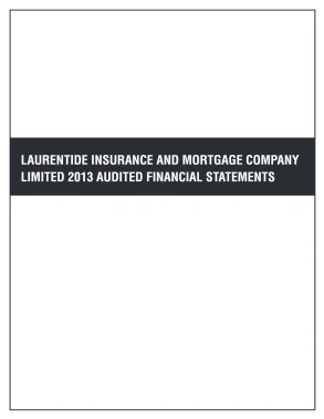 Audited Financial Statements 2013
